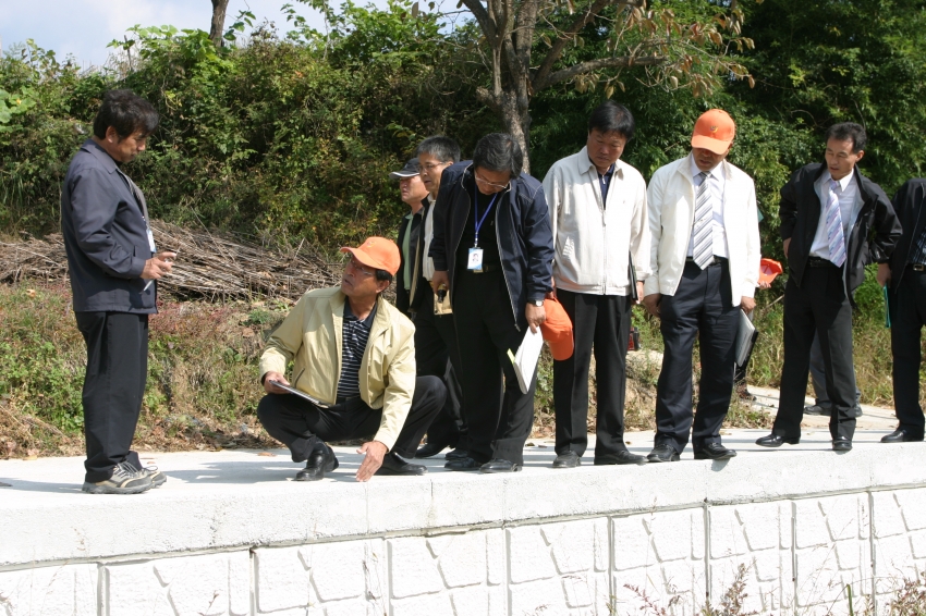 남이면 도로포장공사 사업장 시찰_0