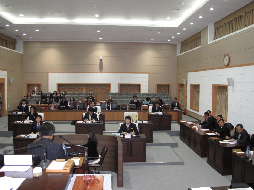 금산고, 금산여고 학생 모의 의회_2