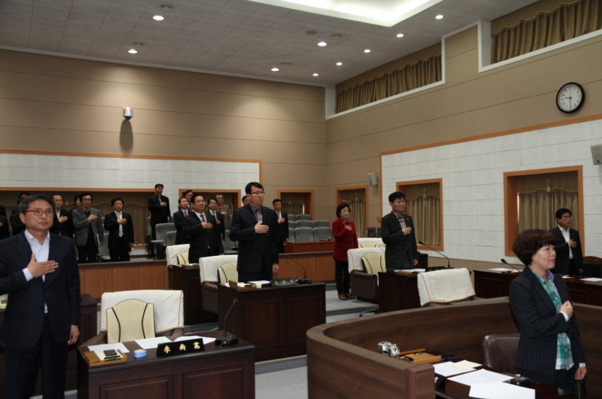 제208회 금산군의회 임시회 폐회_1