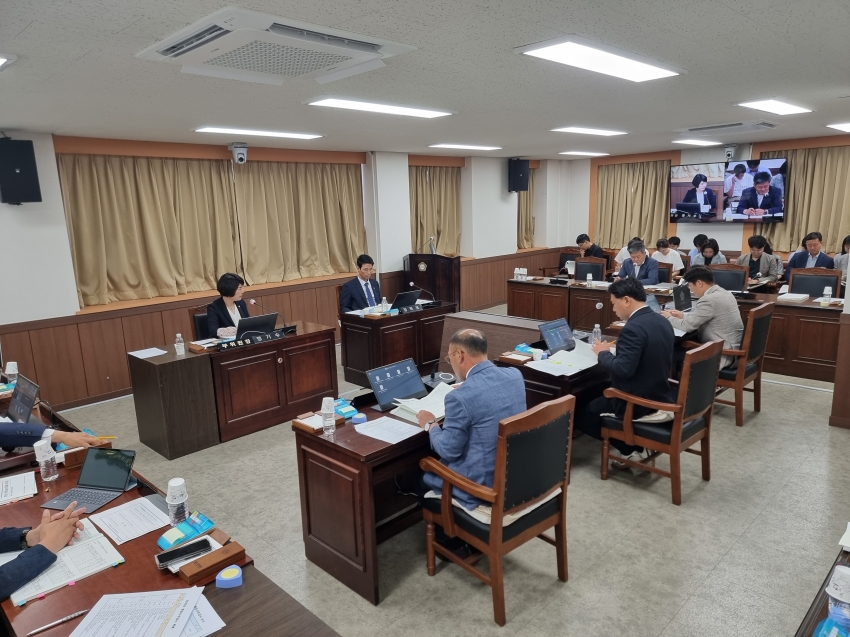 제9대 금산군의회 첫 행정사무감사(6월 22일까지)_7