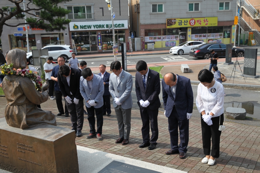 제2회 일본군 위안부 피해자 기림의 날 기념식_4