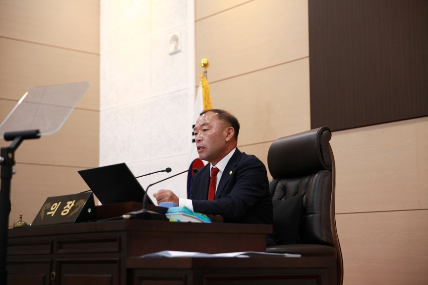 제308회 금산군의회 임시회 폐회_1