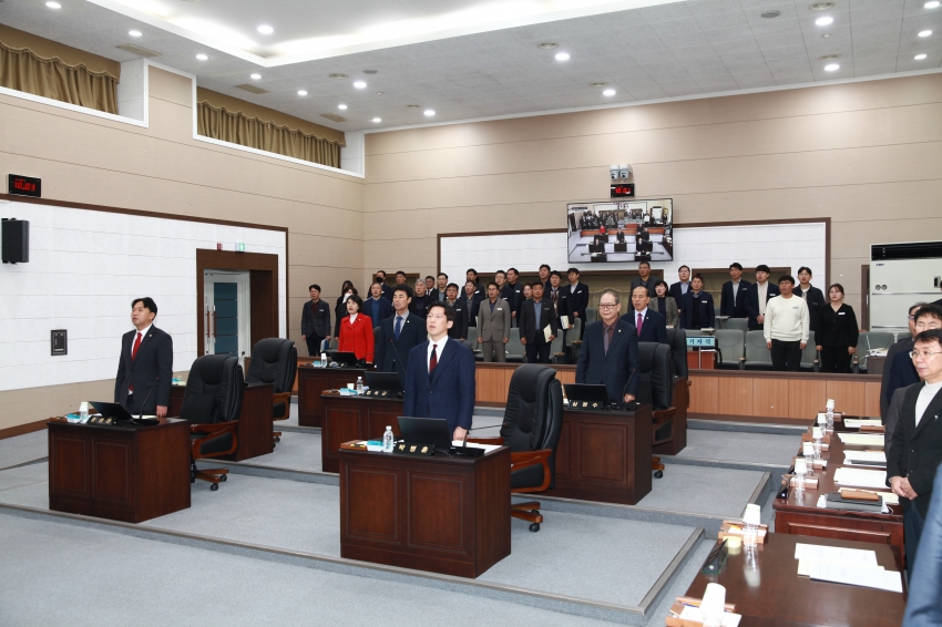제309회 금산군의회 2차 정례회 개회식_1