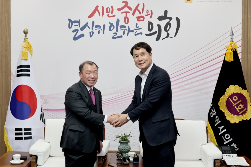 대전시의회 방문 및 시의원 접견_1