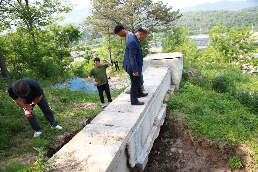 제원면 명곡3리(조양마을) 농경지 유실_4