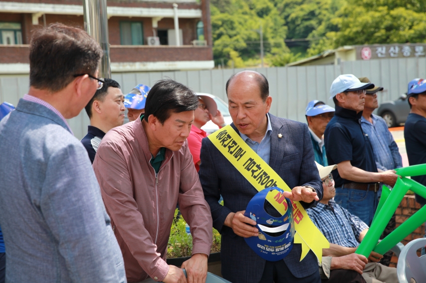 송전선로 진산면 통과 결정 전면 취소 반대 집회_5